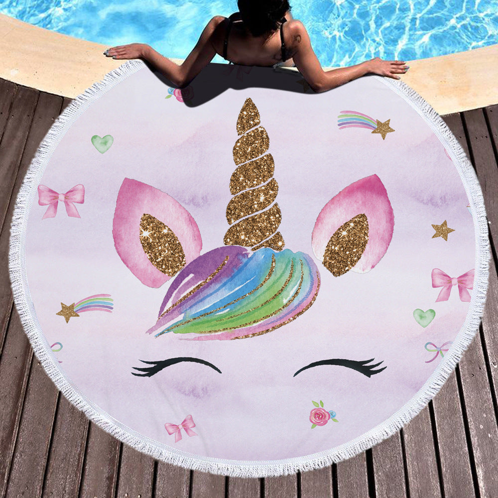 Unicorn Beach Towel