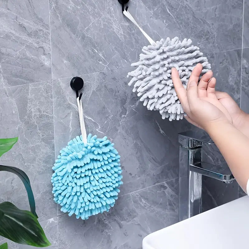 Chenille Hand Towel Ball