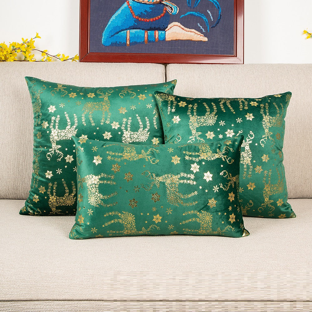 Velvet Christmas Pillow Cover