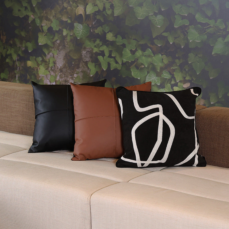 Classic Flow Line Pillow Cover
