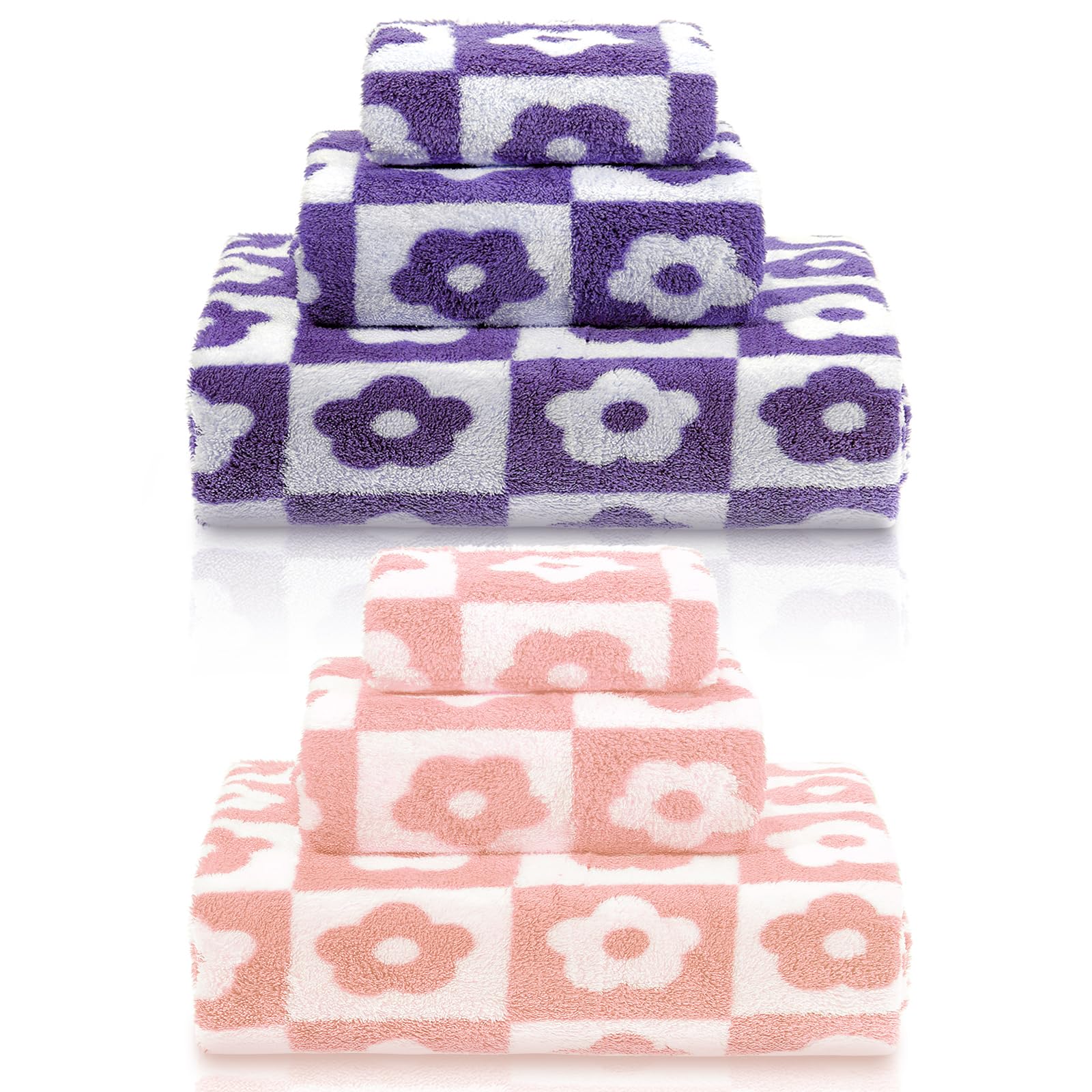 Coral Fleece Towel Set