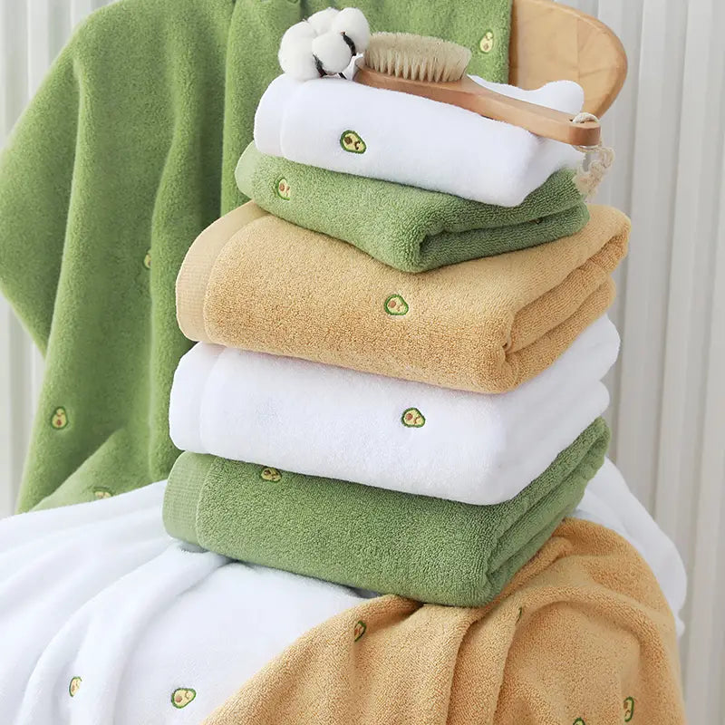 Thickened Cotton Towel Set