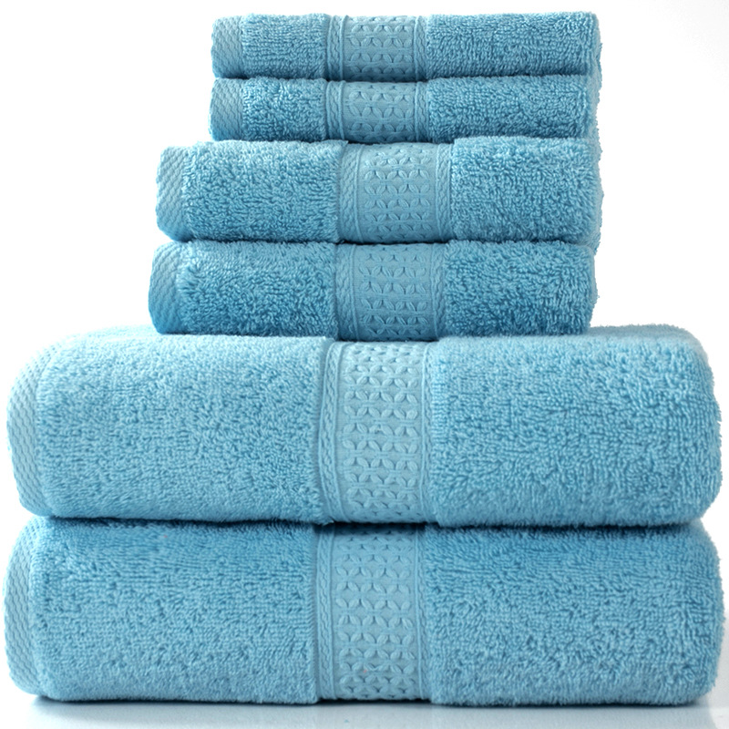 Absorbent Cotton Towel Set