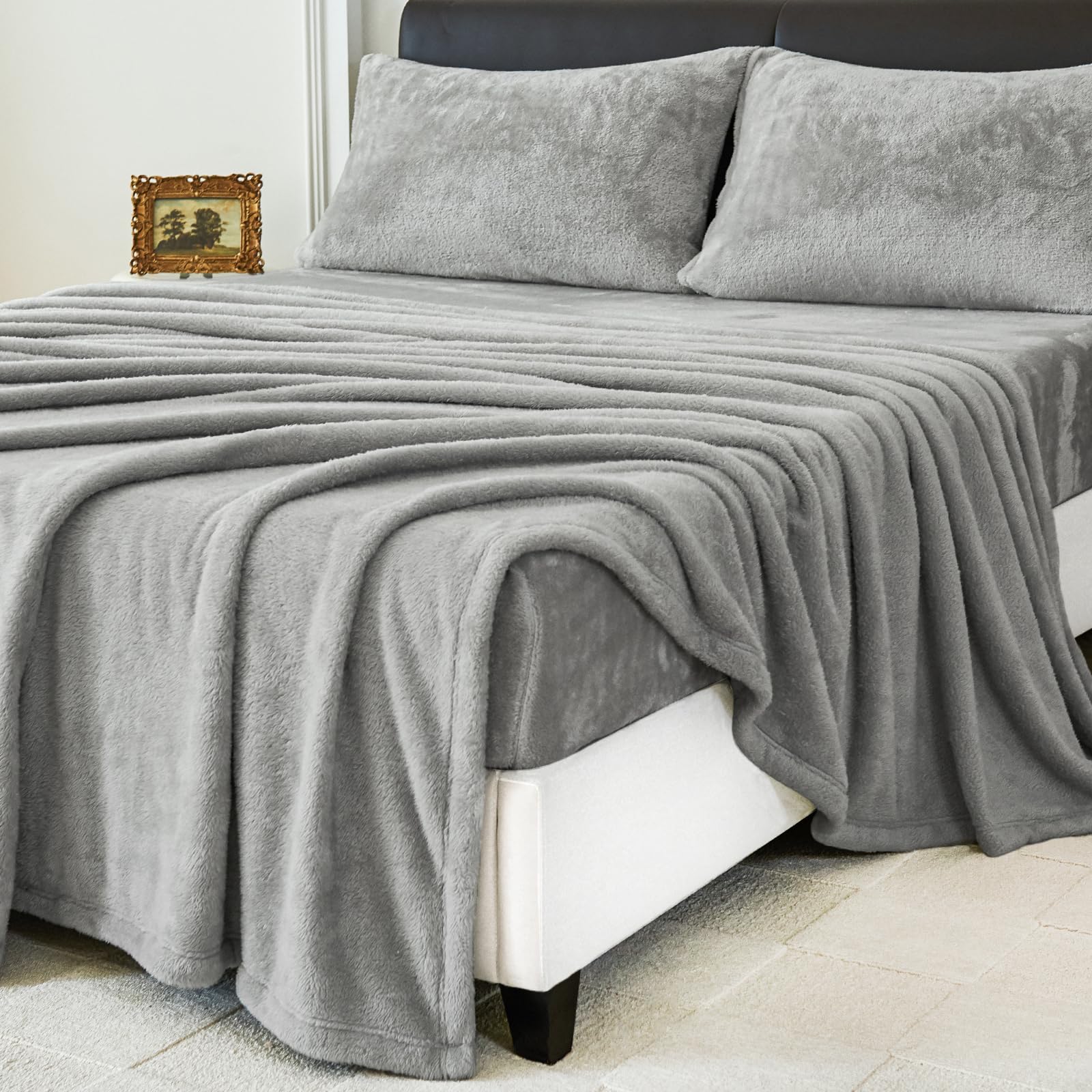 Fleece Full Sheet Set