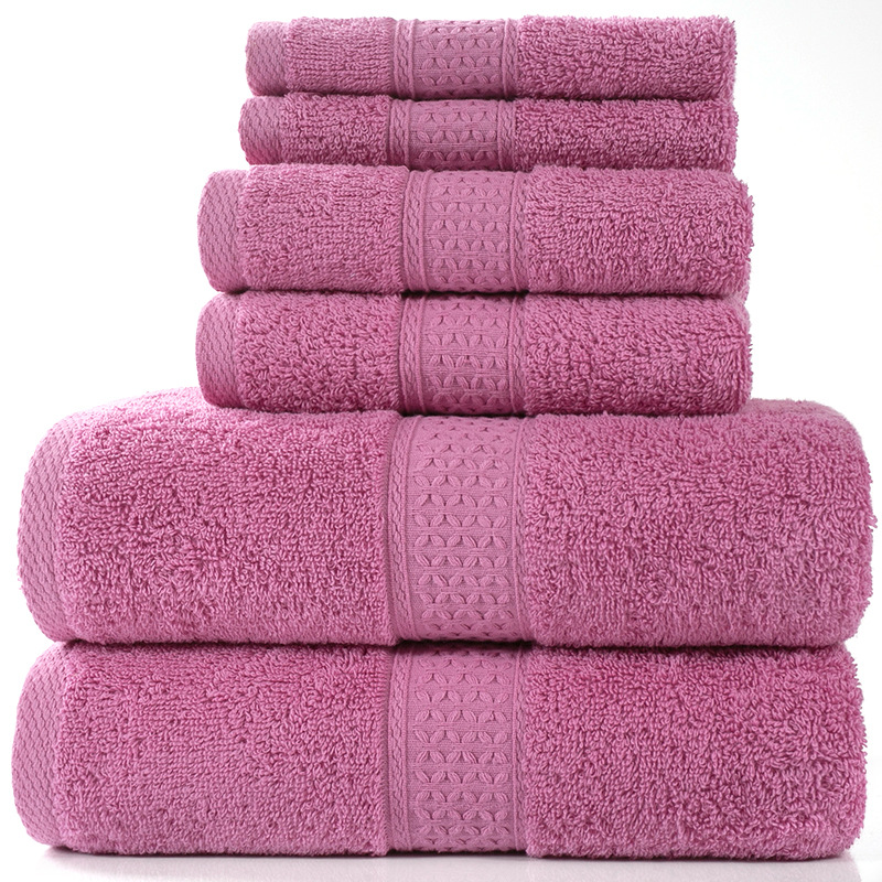 Absorbent Cotton Towel Set