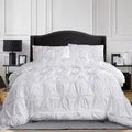 Pinch Pleat Duvet Cover Set