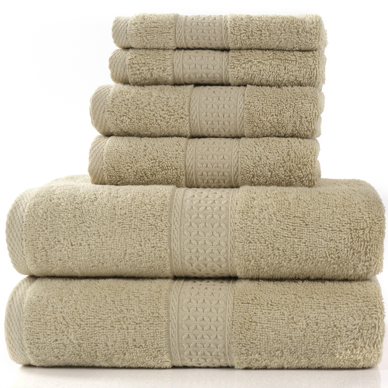 Absorbent Cotton Towel Set