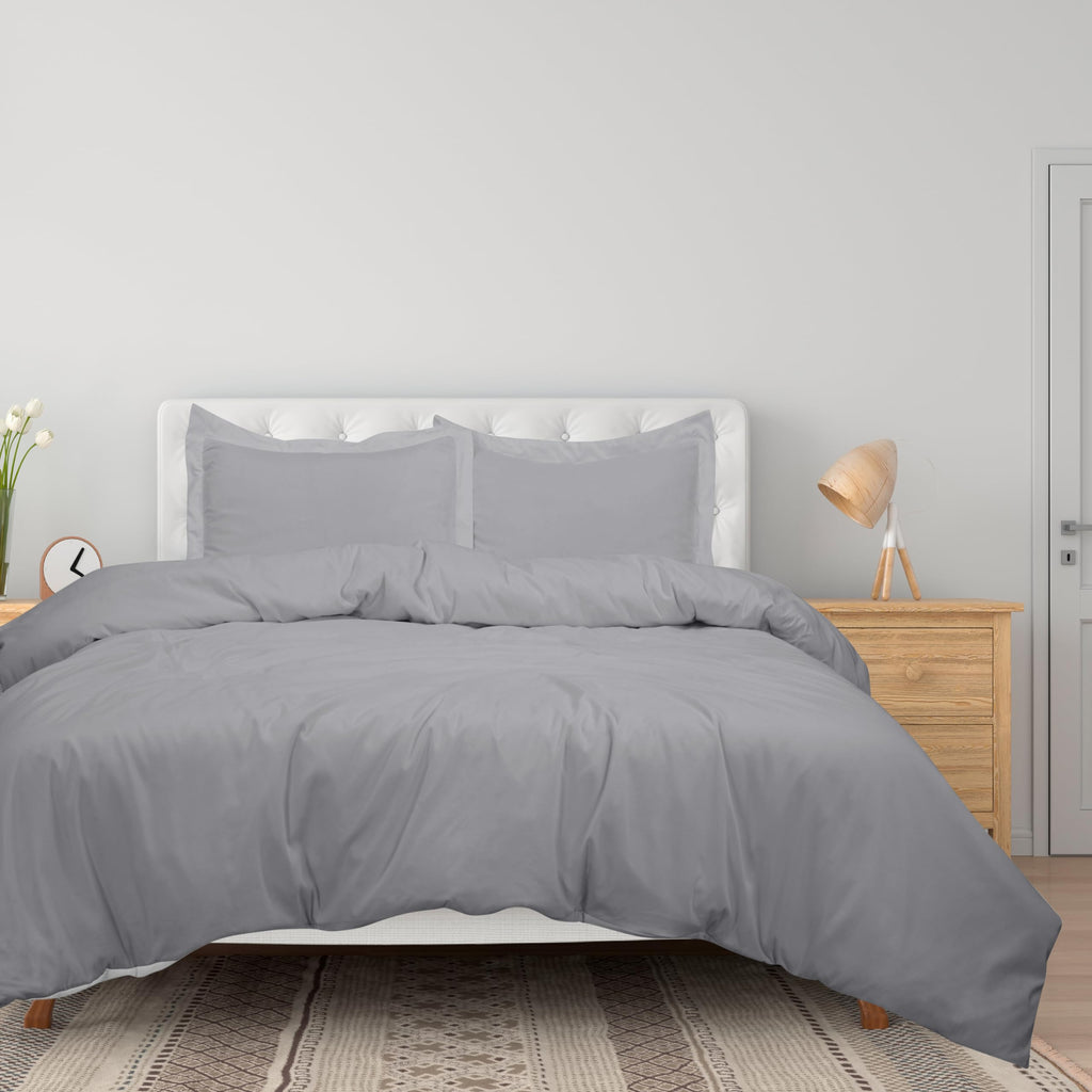 Silver King Duvet Cover Set