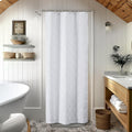 White Stall Shower Curtain