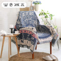 Nordic Knitted Throw Blanket