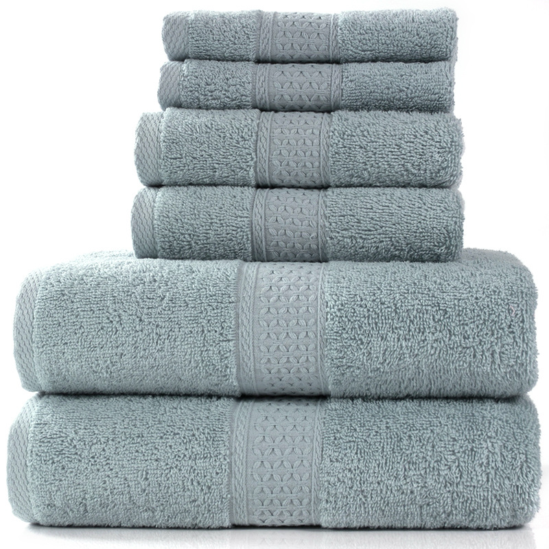 Absorbent Cotton Towel Set