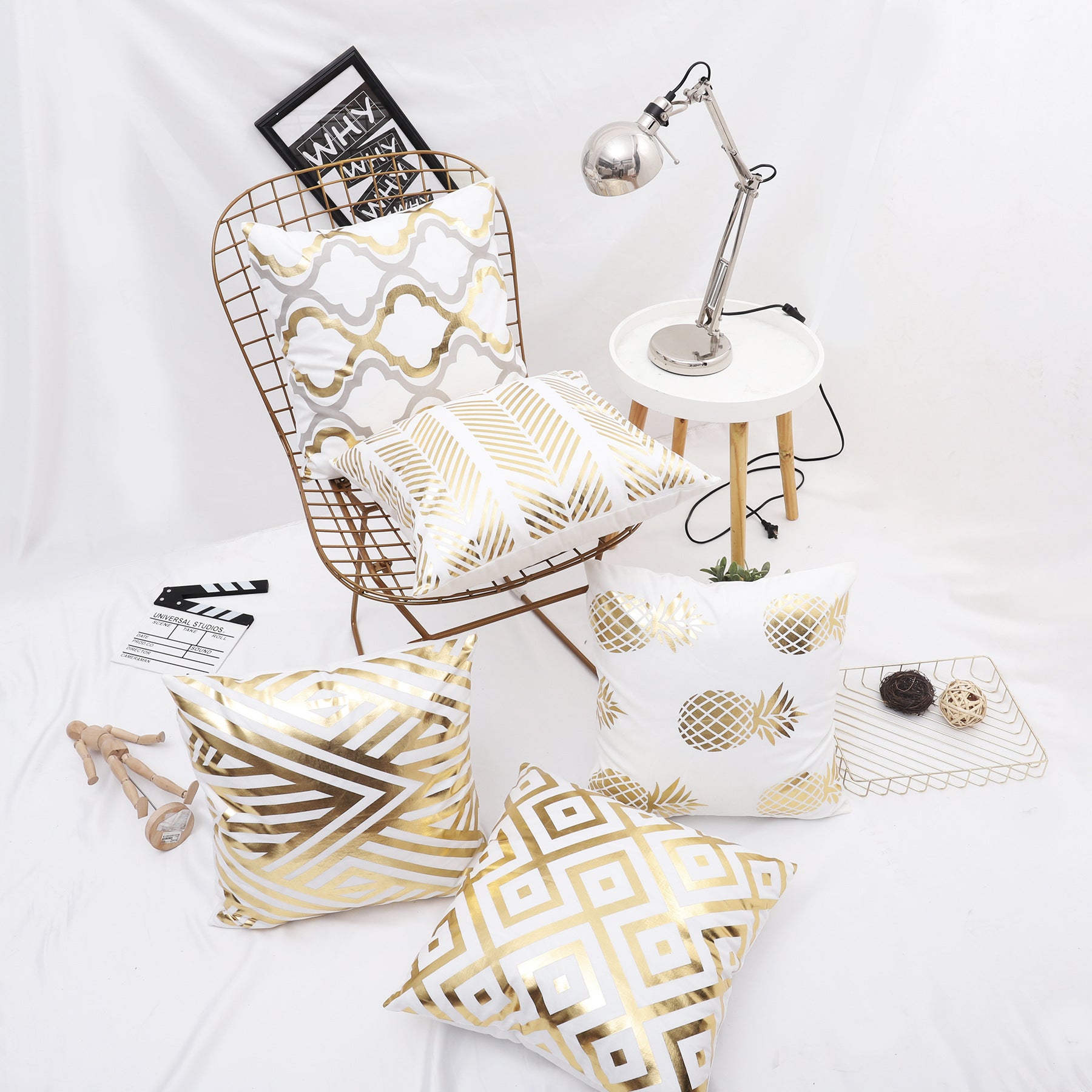 Pineapple Pillow Cover