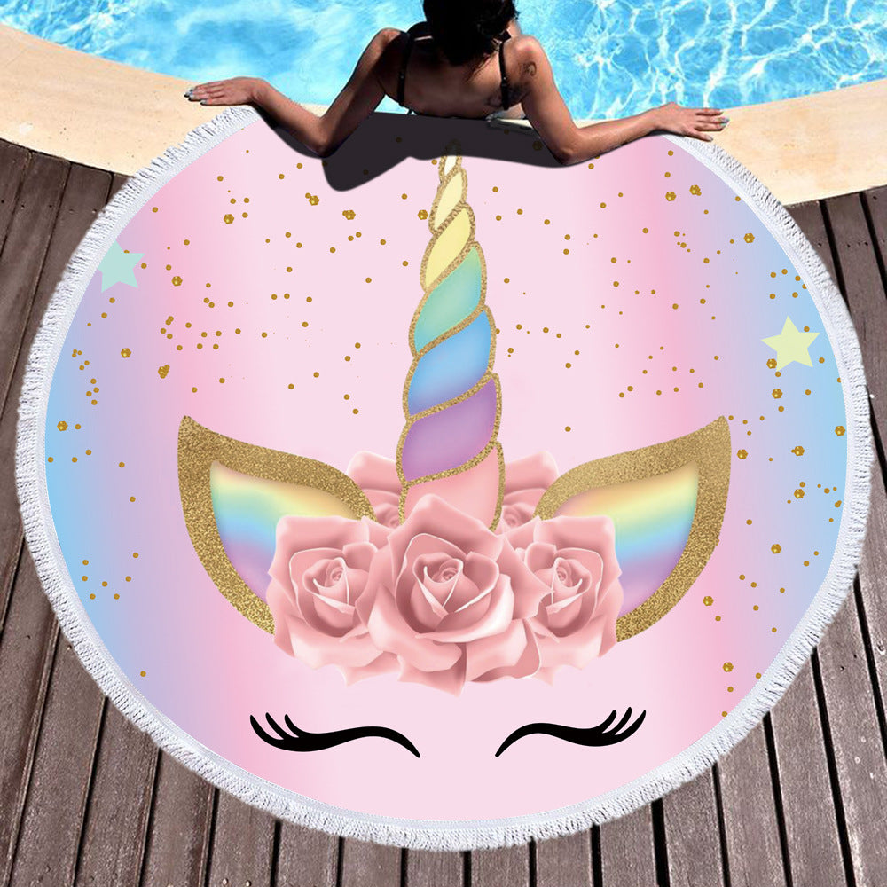 Unicorn Beach Towel
