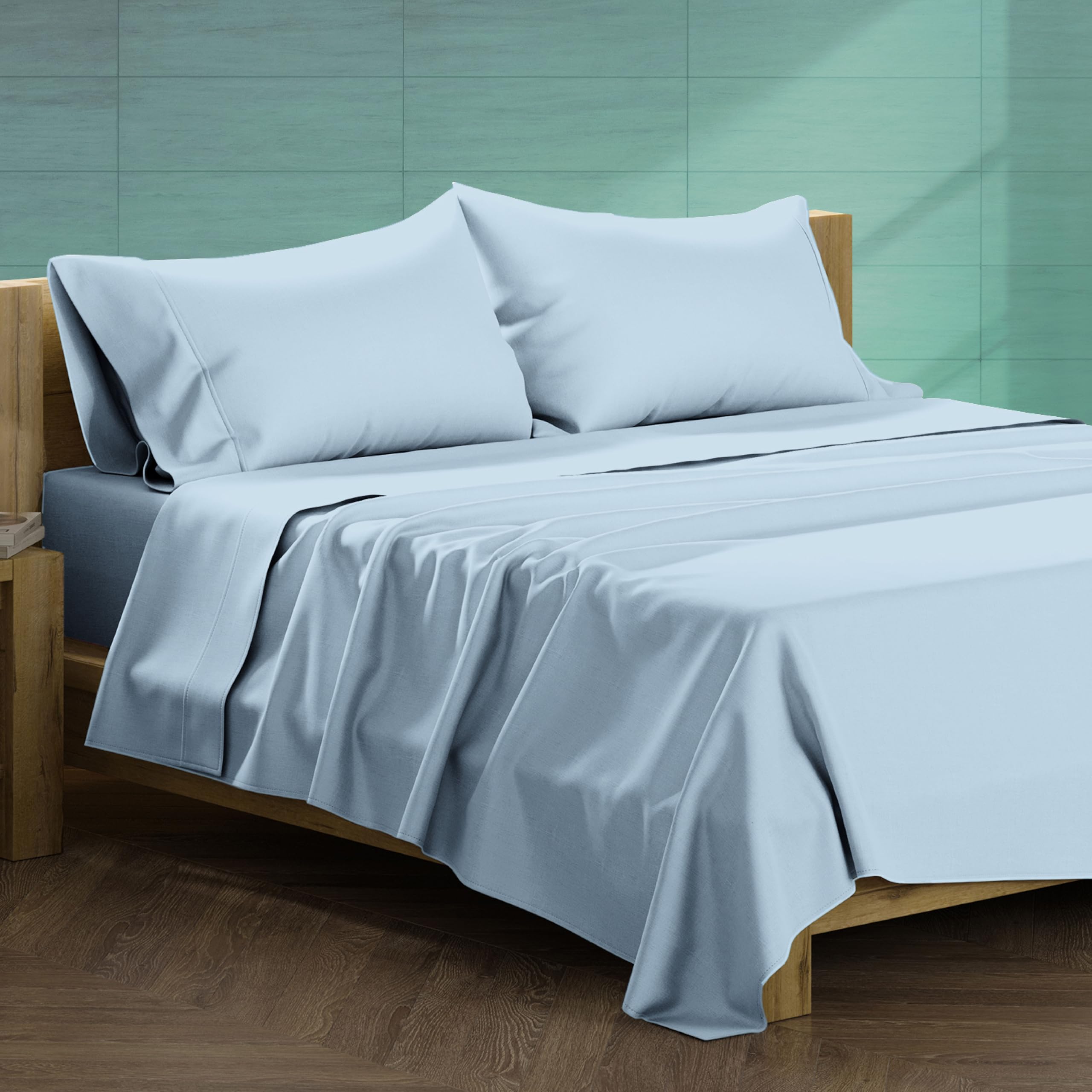 Silky Egyptian Cotton King Sheet Set