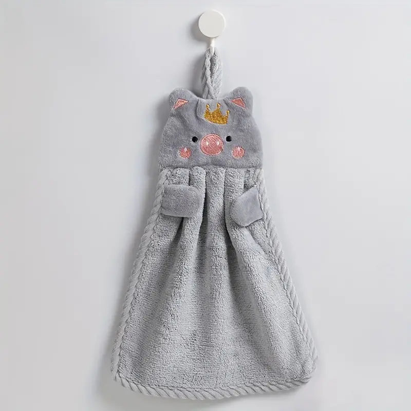 Piggy Fingertip Towel