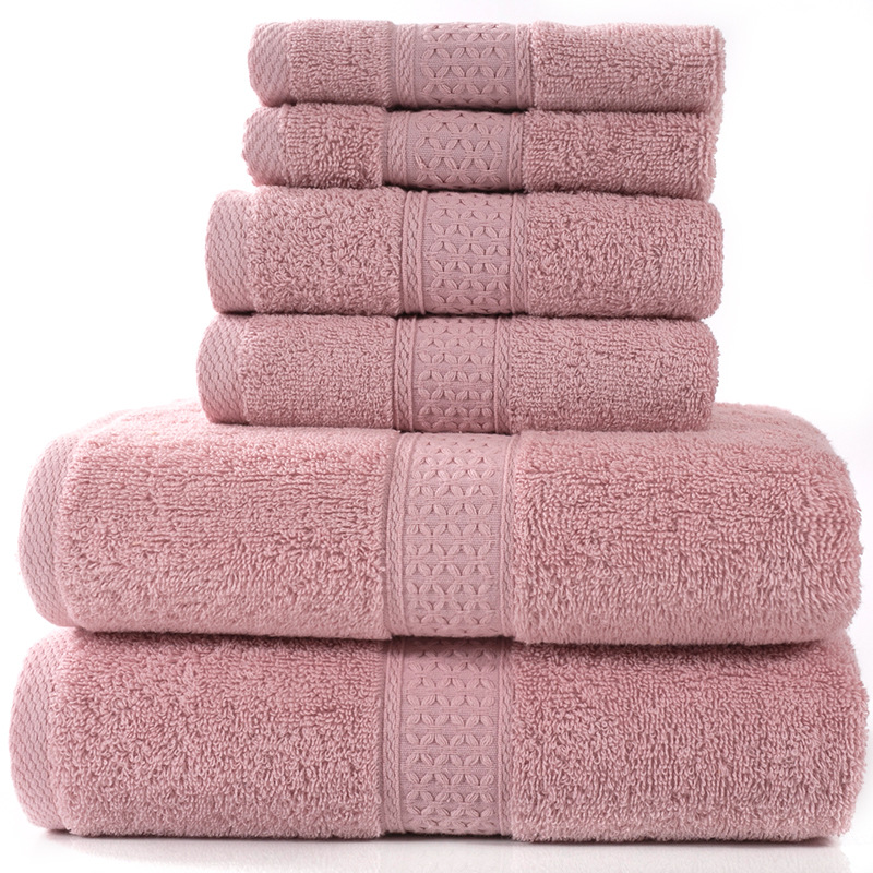 Absorbent Cotton Towel Set