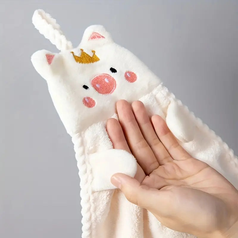 Piggy Fingertip Towel