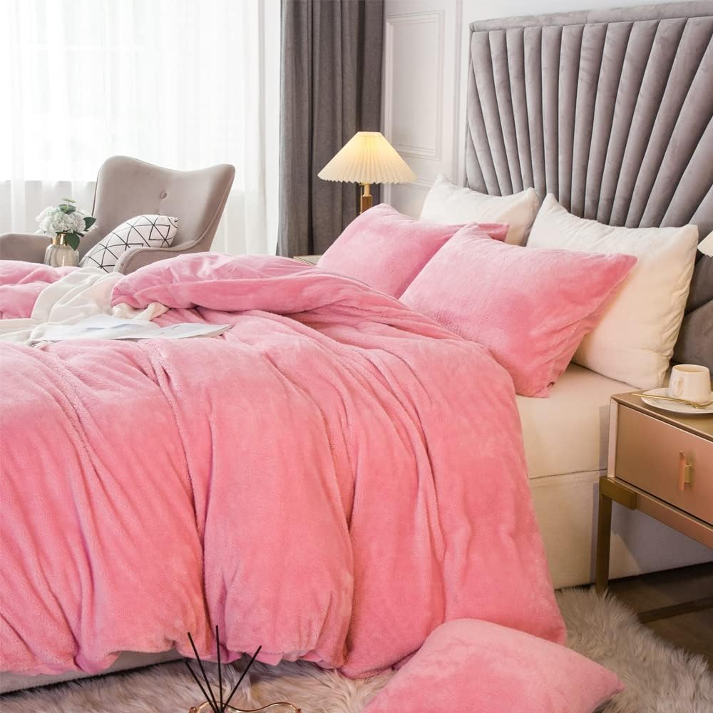 Plush Velvet Duvet Cover Set