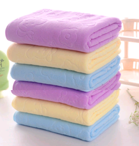 Cartoon Bear Kids Towel