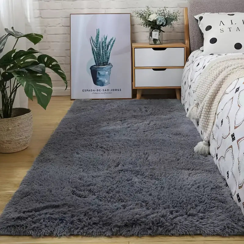 Plush Rug & Throw Blanket