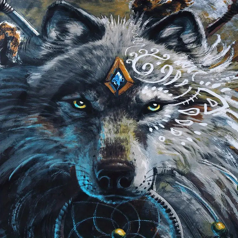 Wolf Pattern Duvet Cover Set