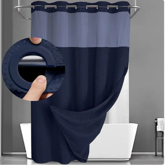 Double-Layer Shower Curtain