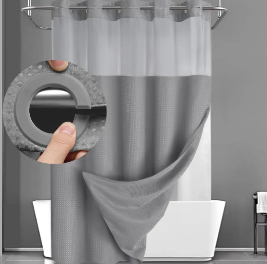 Double-Layer Shower Curtain