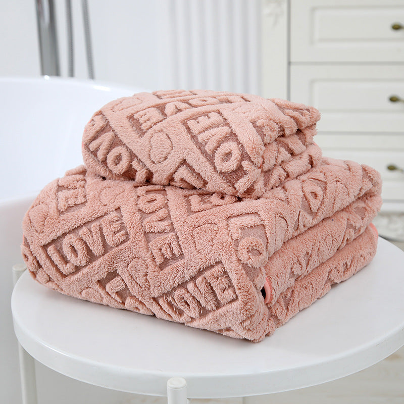Heart Microfiber Towels (2-Pack)