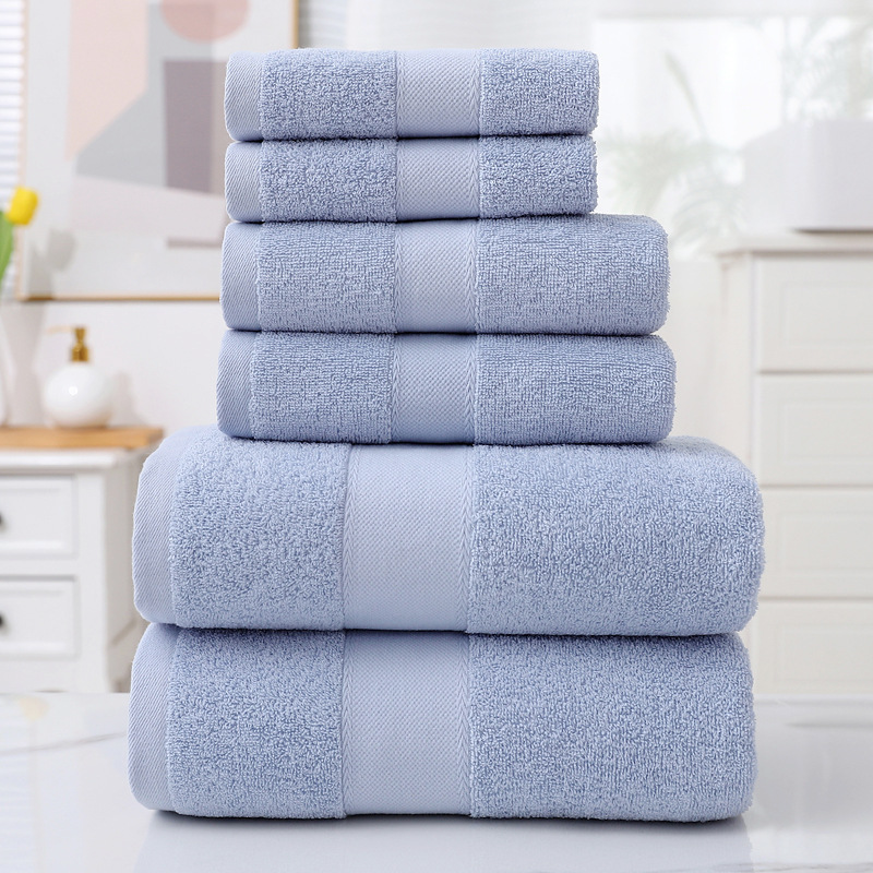 Absorbent Cotton Towel Set