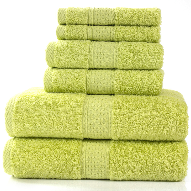 Absorbent Cotton Towel Set