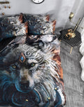 Wolf Pattern Duvet Cover Set