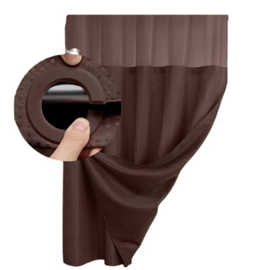 Double-Layer Shower Curtain