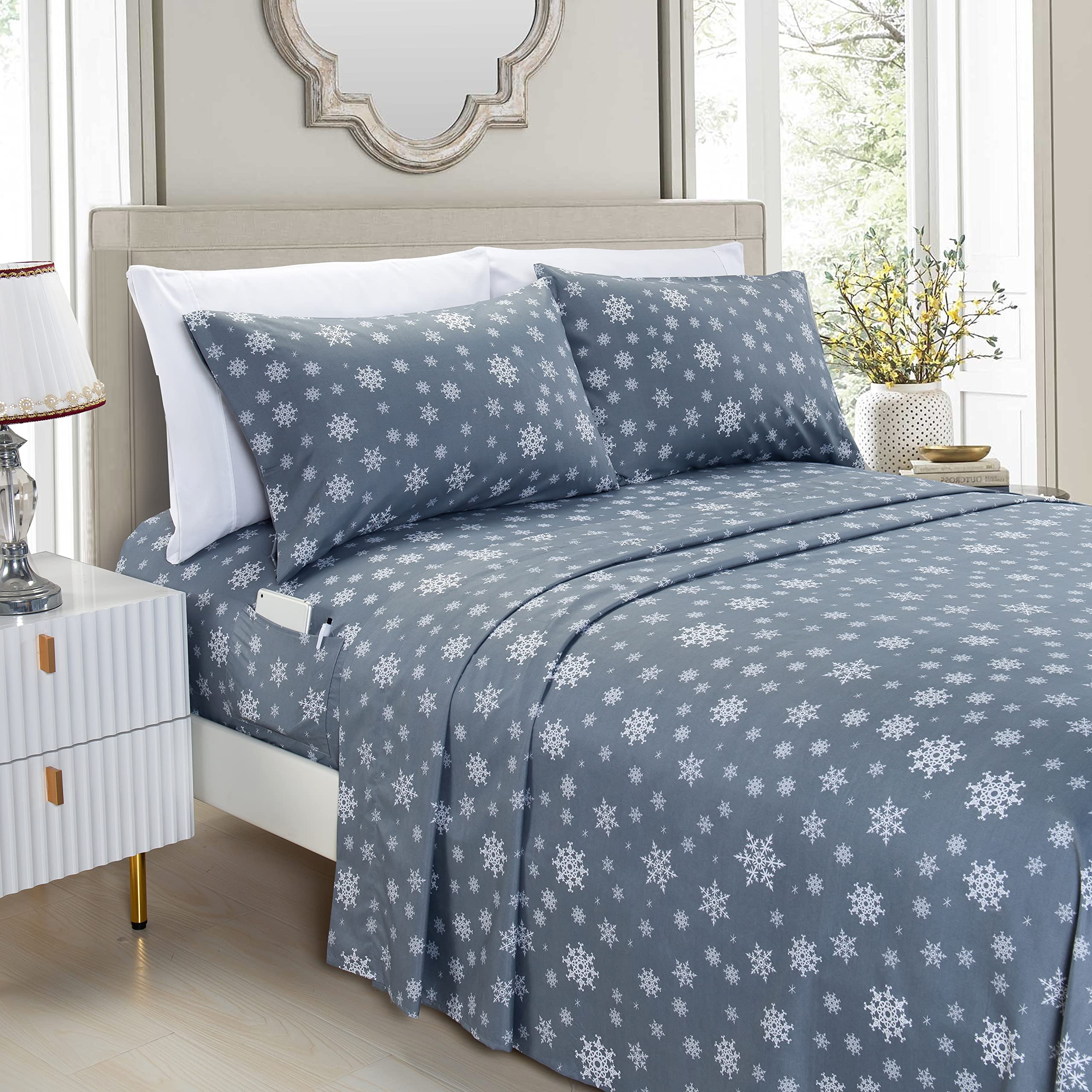 Snowflake Queen Sheet Set