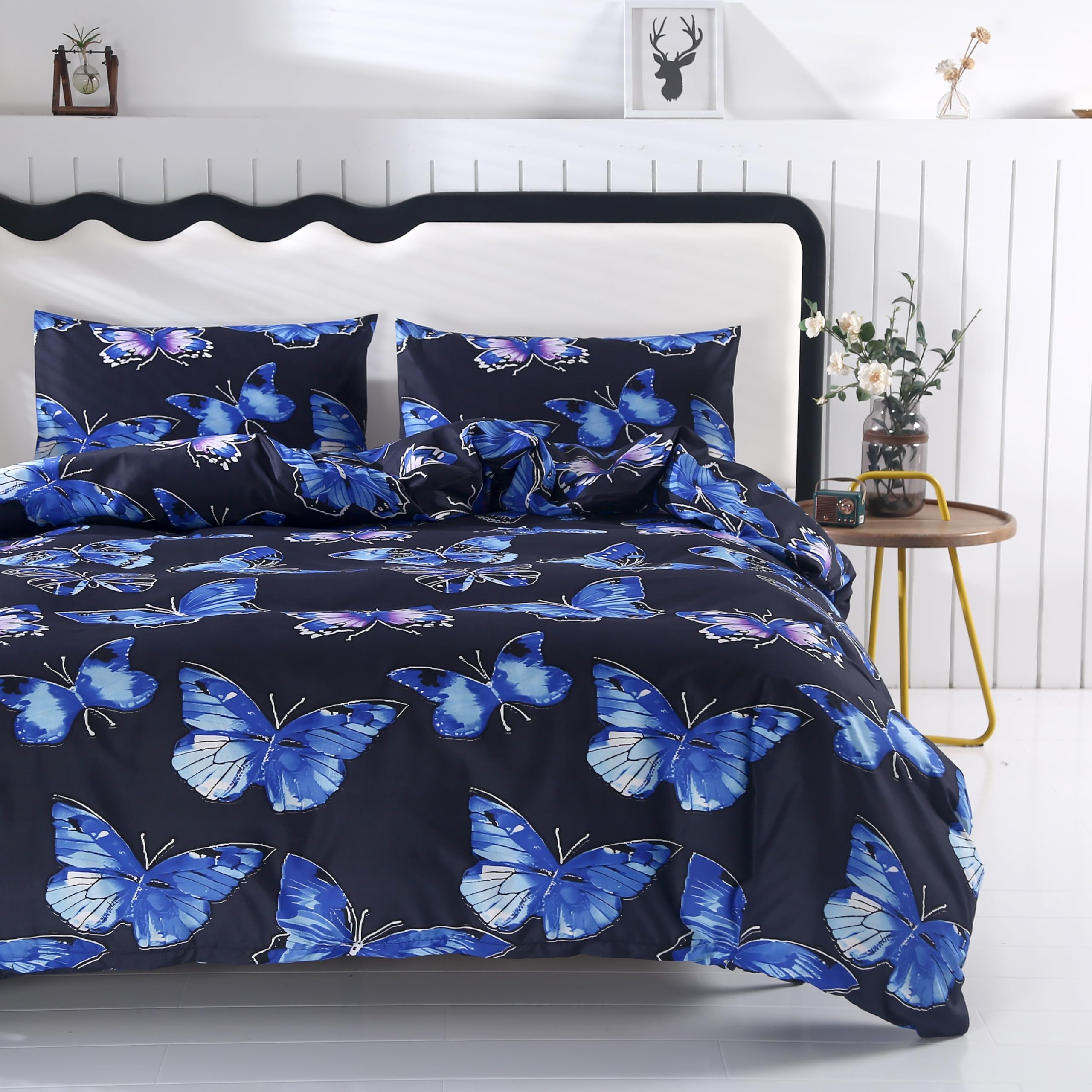 Butterfly Queen Duvet Cover Set