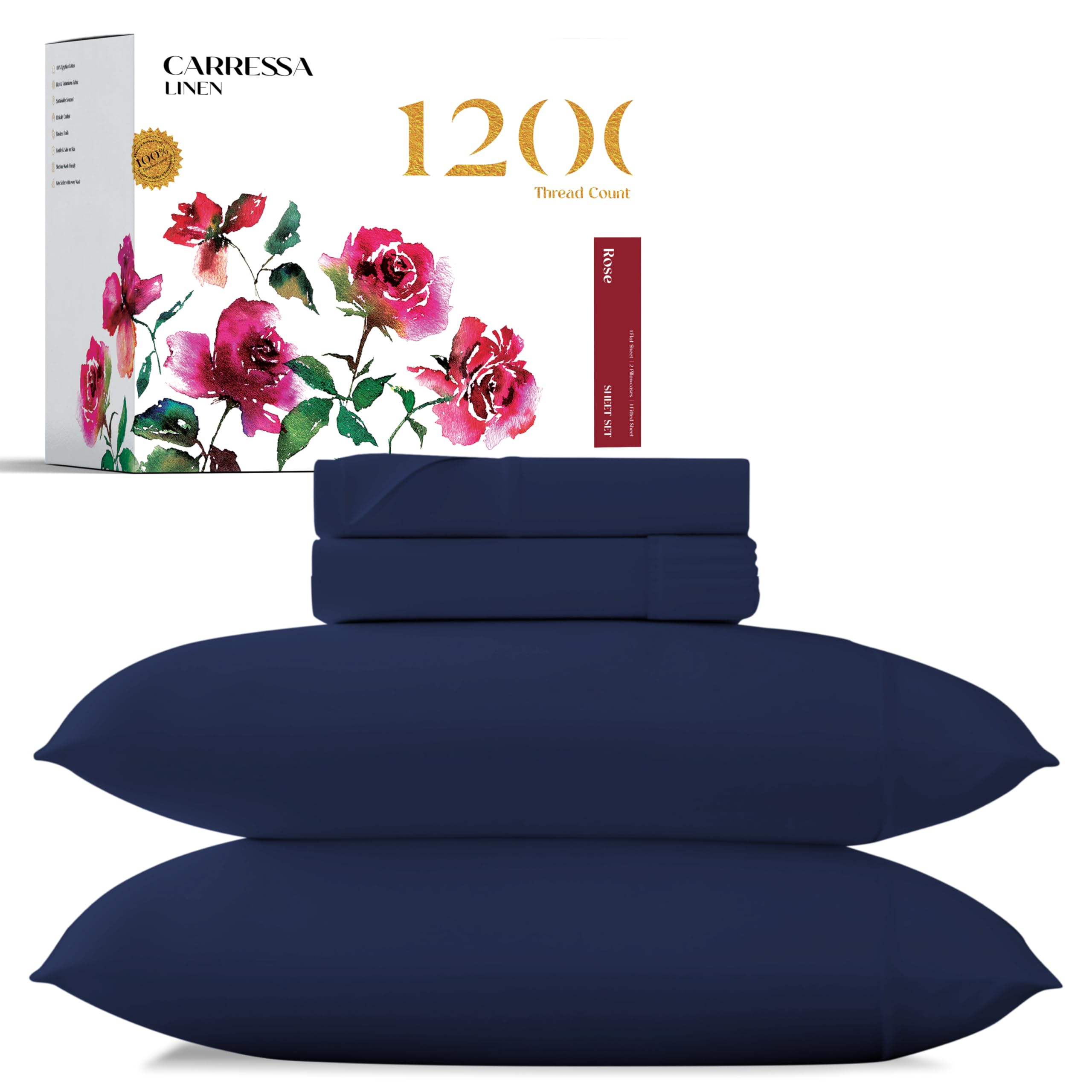 Egyptian Cotton Cal King Sheet Set