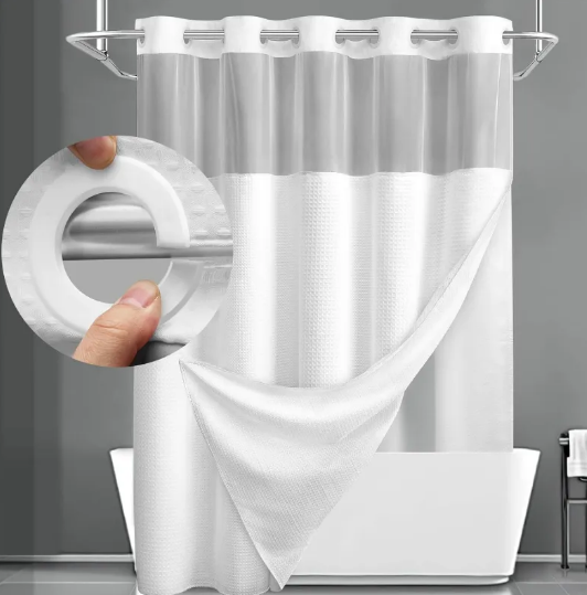 Double-Layer Shower Curtain
