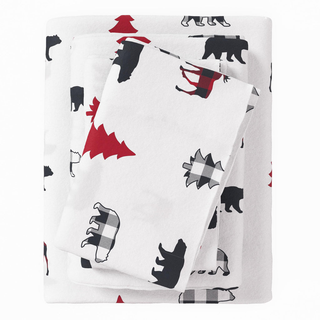 Flannel King Sheet Set