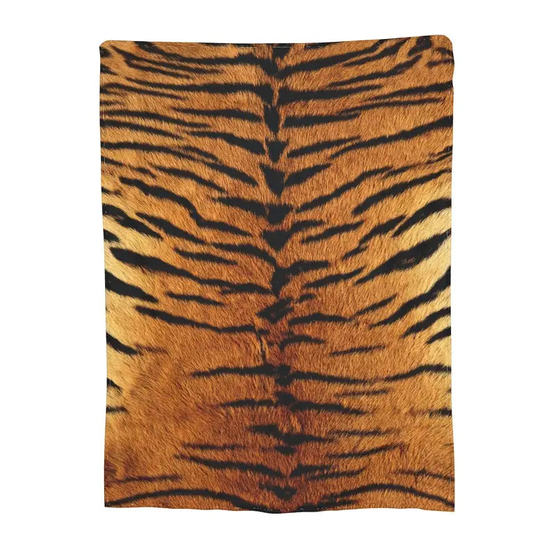 Tiger Flannel Throw Blanket
