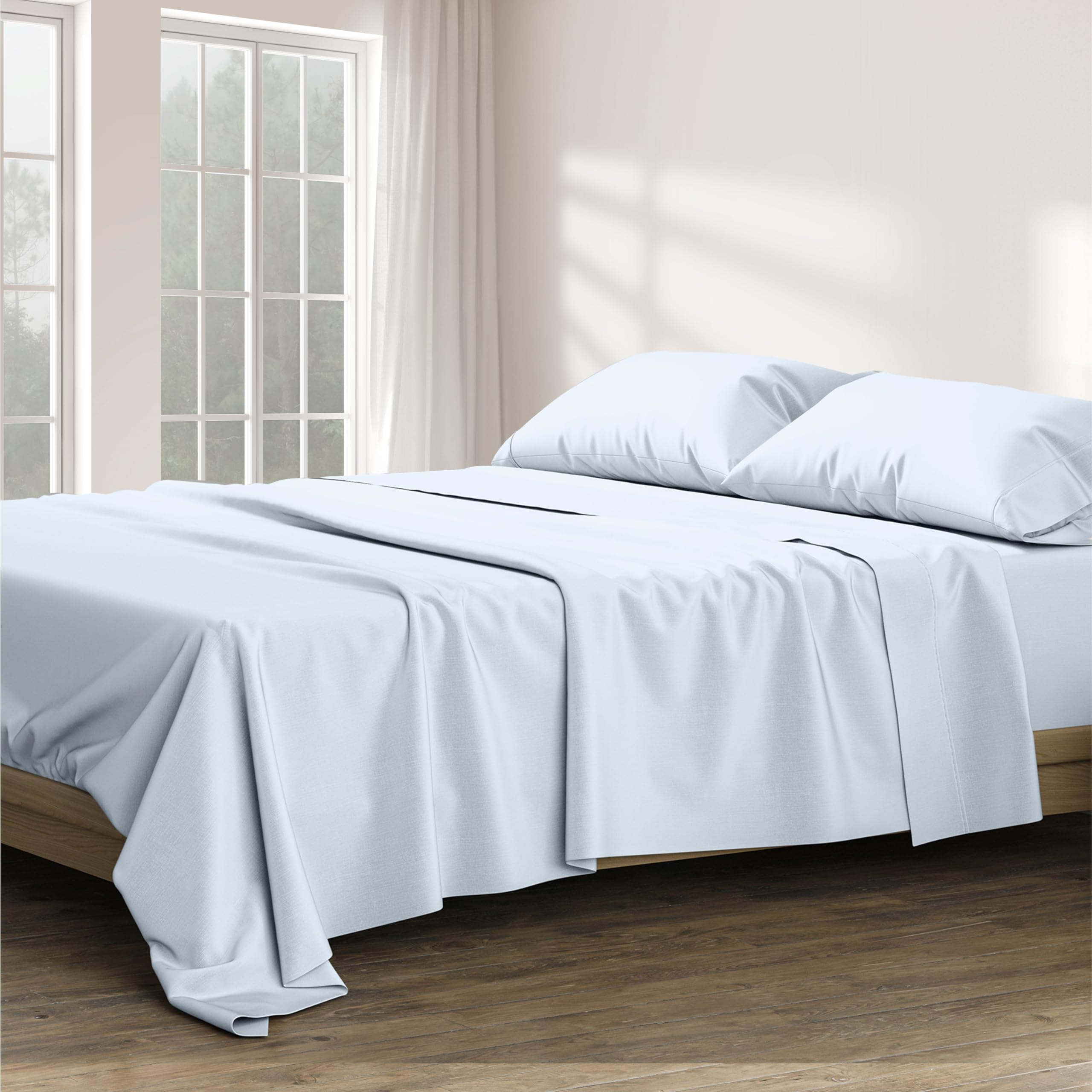 Egyptian Sateen Queen Sheet Set