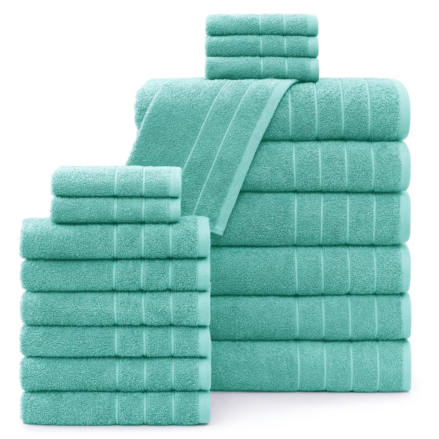 18-Piece Cotton Towel Set