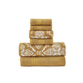 Gold Jacquard Towel Set