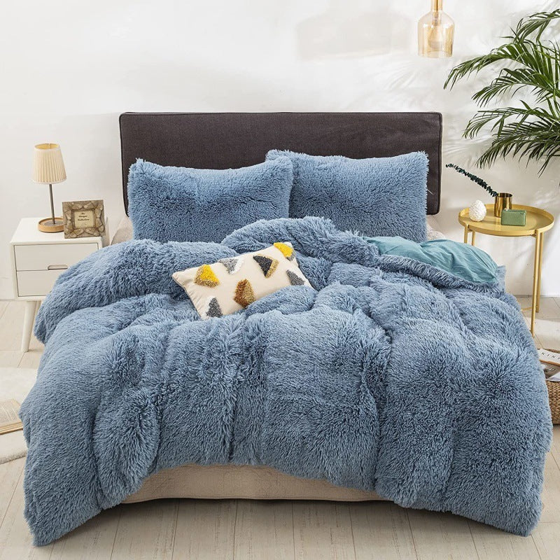 Y2K Plush Duvet Cover Set