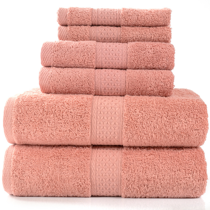 Absorbent Cotton Towel Set
