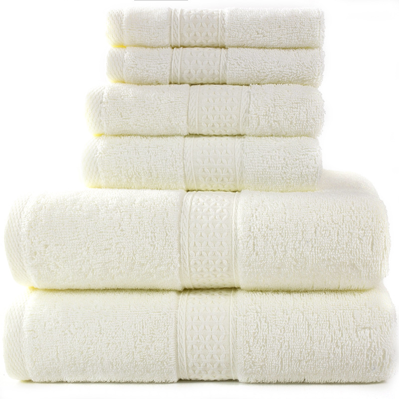 Absorbent Cotton Towel Set