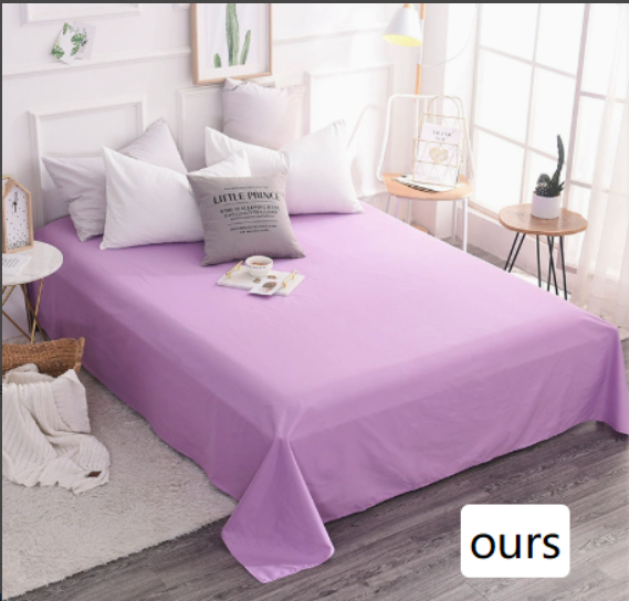 Cotton Single-Piece Sheets