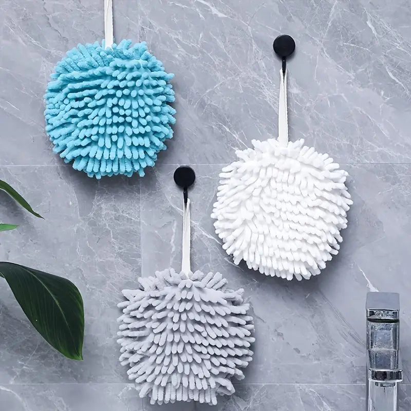 Chenille Hand Towel Ball