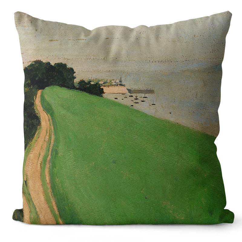 Oil Painting Pillow Cover