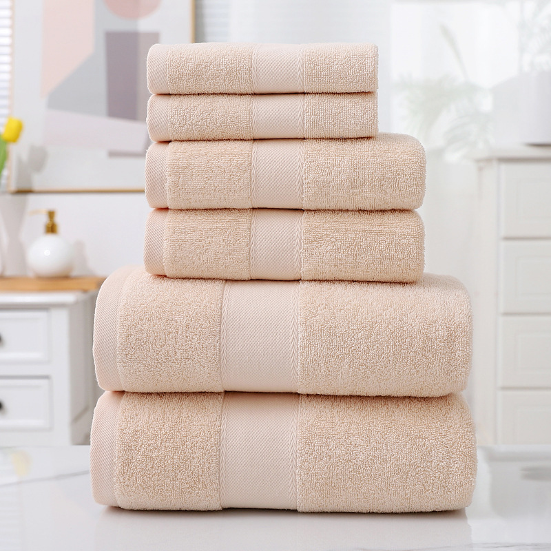 Absorbent Cotton Towel Set
