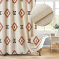 Aztec Linen Shower Curtain