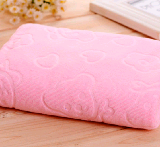 Cartoon Bear Kids Towel